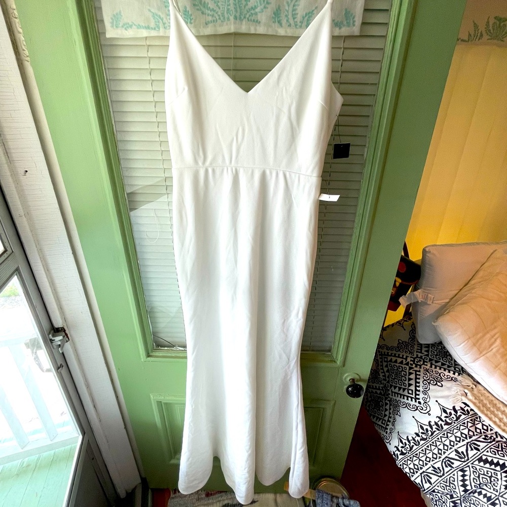 Classic White Lulu’s Wedding or Cocktail Dress